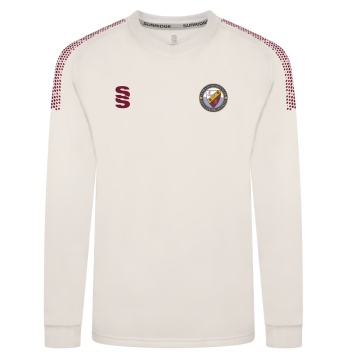 LYTHAM CC BLAST LONG SLEEVE WOMEN'S SWEATER - Ivory