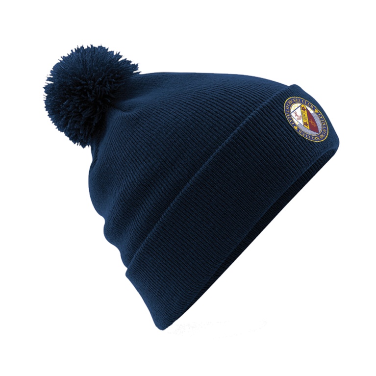 LYTHAM CC Original Pom Pom Beanie : Navy