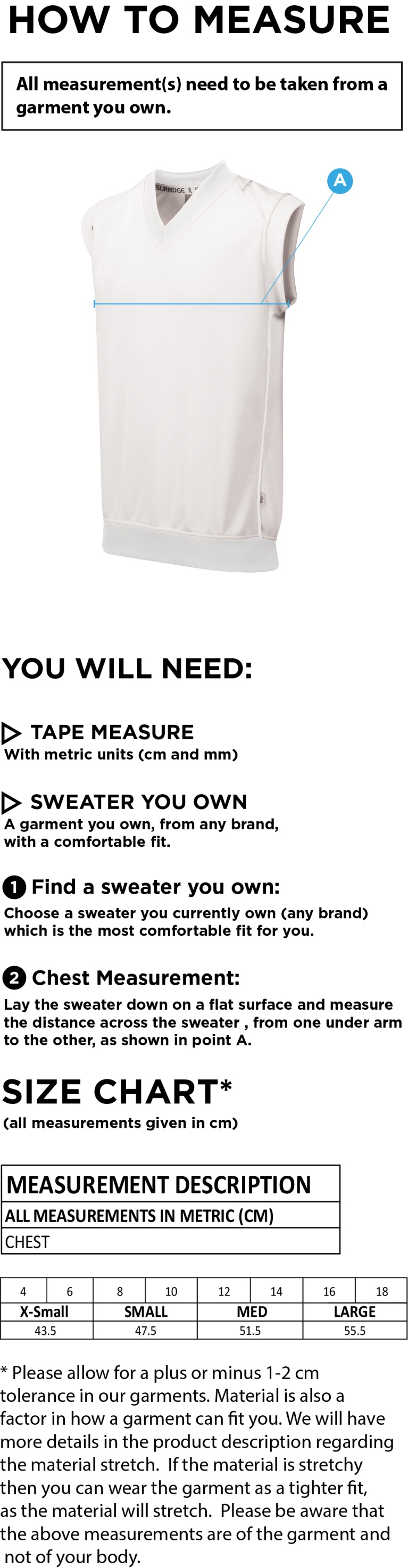 LYTHAM CC BLAST SLEEVELESS WOMENS SWEATER-Ivory - Size Guide