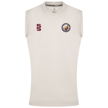 LYTHAM CC BLAST SLEEVELESS WOMENS SWEATER-Ivory